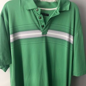 Mens Golf Shirt Size L by Pebble Beach